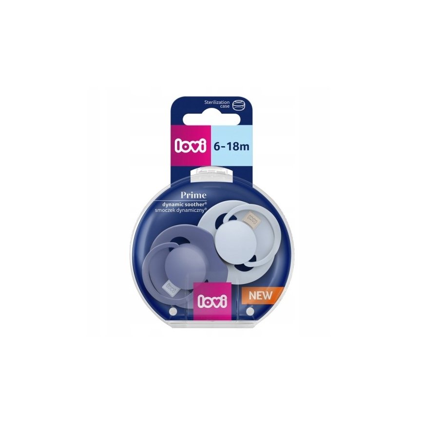Canpol LOVI silicone dynamic pacifiers Prime