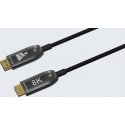 Fuj:tech HDMI 2.1 8K Ultra High Speed fiber optic cable, 20 m