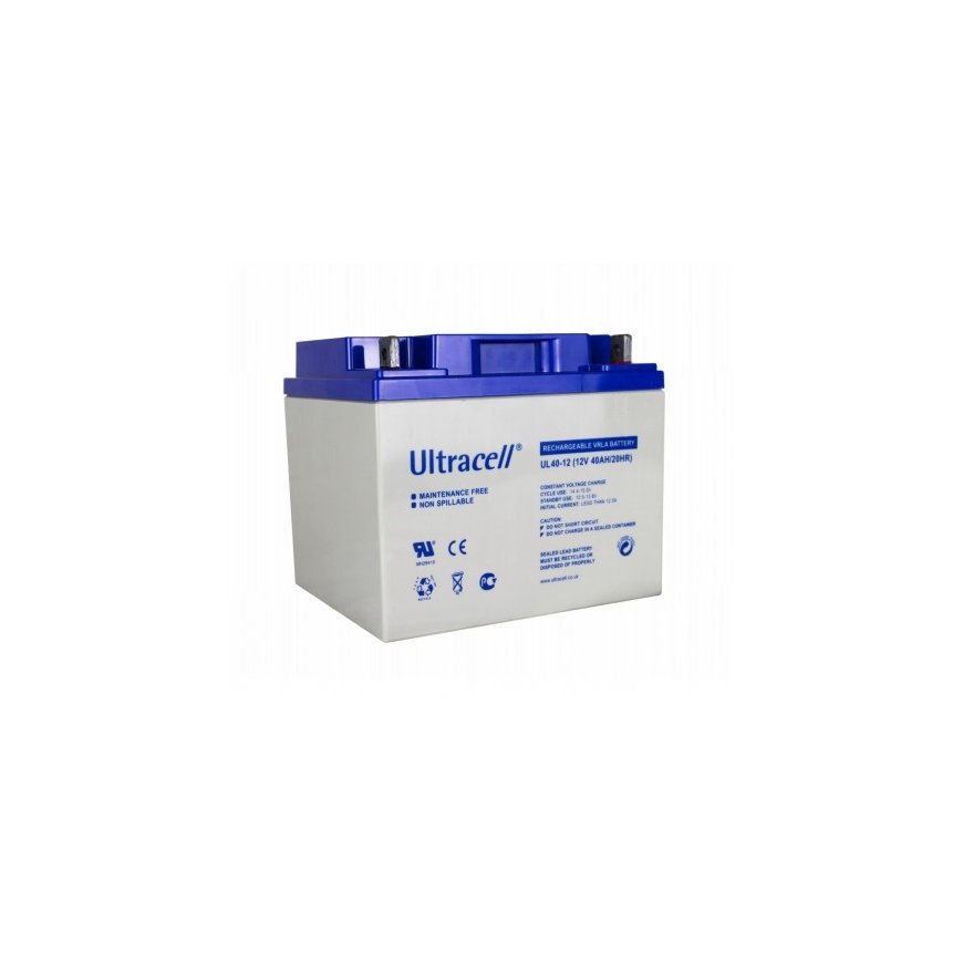 Akumuliatorius (AGM) ULTRACELL 40Ah 12V