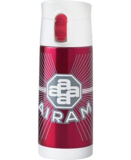 Airam Klassikko steel mug 0.35 l, red