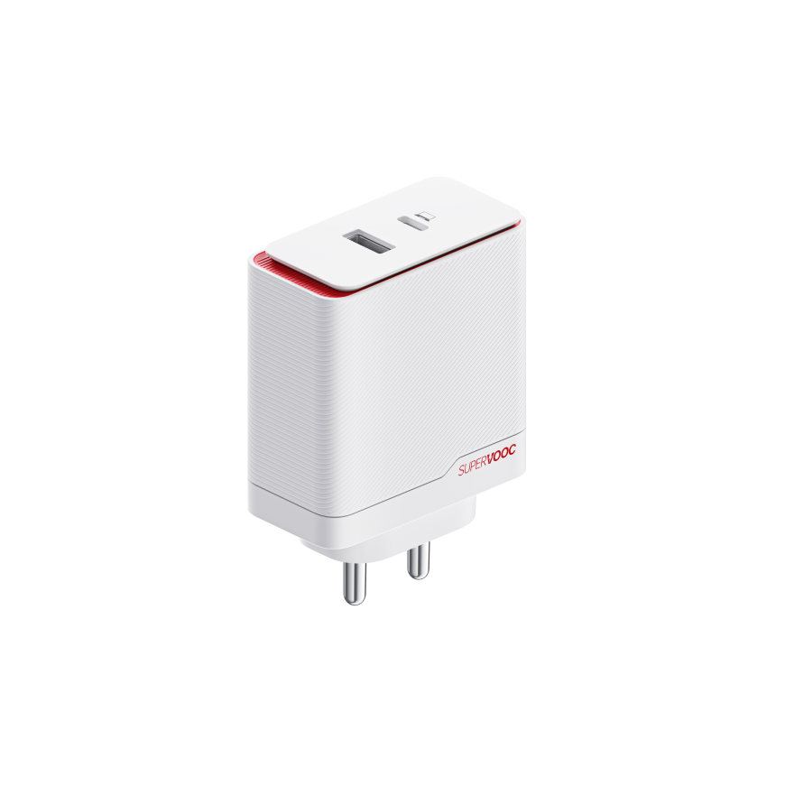 OnePlus 100W USB-A SuperVooc Power Adapter+Cable - White – 2