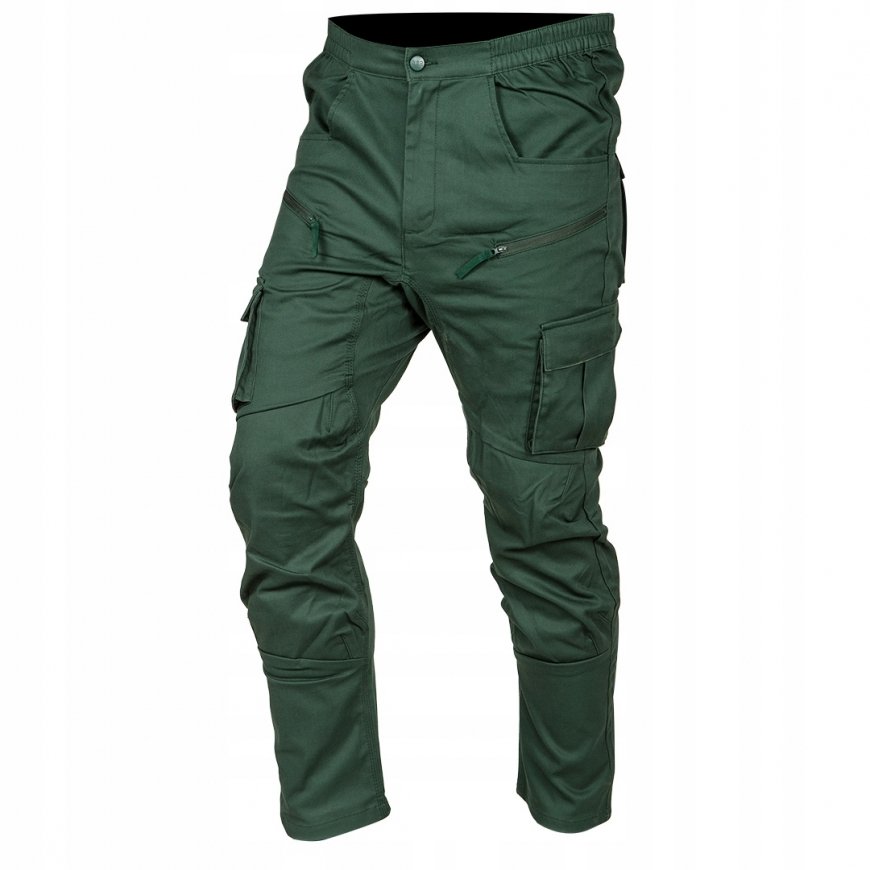 OUTDOOR darba bikses, jogger tipa, zaļas, XXL izmērs – 2