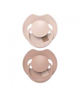 Canpol LOVI silicone dynamic pacifiers Prime, Nude/ Blush, 18+m, 2 pcs., 34/407