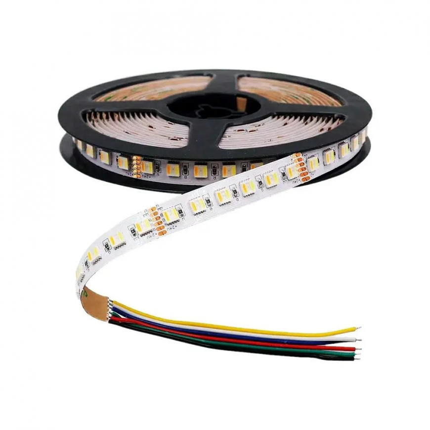Taśma LED V-TAC SMD5050 60LED 24V RGB+CCT 5w1 VT-5050 60 1680lm – 2