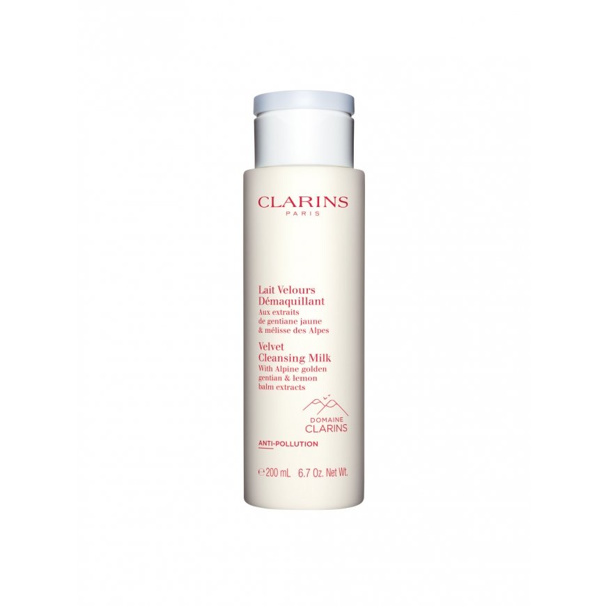 Clarins Velvet Cleansing Milk Attīrošs pieniņš