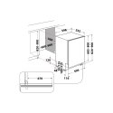 Whirlpool WIS 7020 PEF Полностью встраиваемый 14 мест E Whirlpool WIS 7020 PEF Полностью встраиваемый 14 мест E