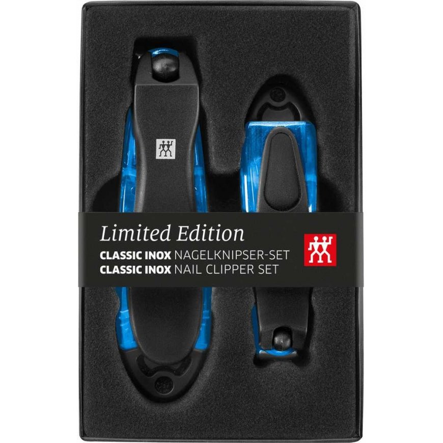 ZWILLING CLASSIC INOX Set of 2 nail clippers blue – 2