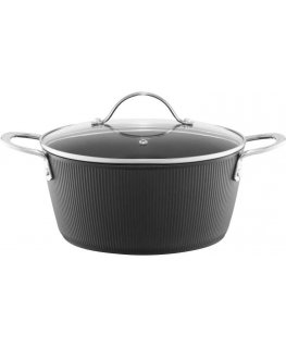 Aluminum pot with lid For curly hair 20 cm 2.2 l AMBITION