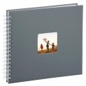 Hama Fine Art photo album Grey 100 sheets 10 x 15 cm Spiral binding Hama Fine Art photo album Grey 100 sheets 10 x 15 cm Spiral binding
