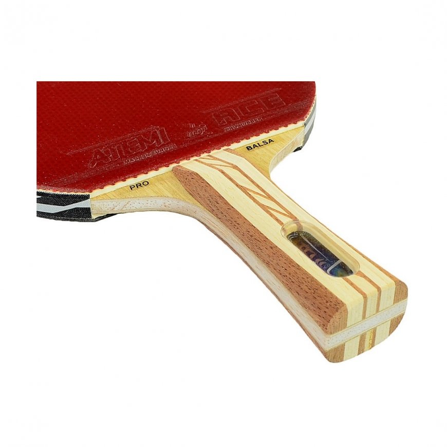 Atemi 4000 Balsa concave ping pong racket – 2
