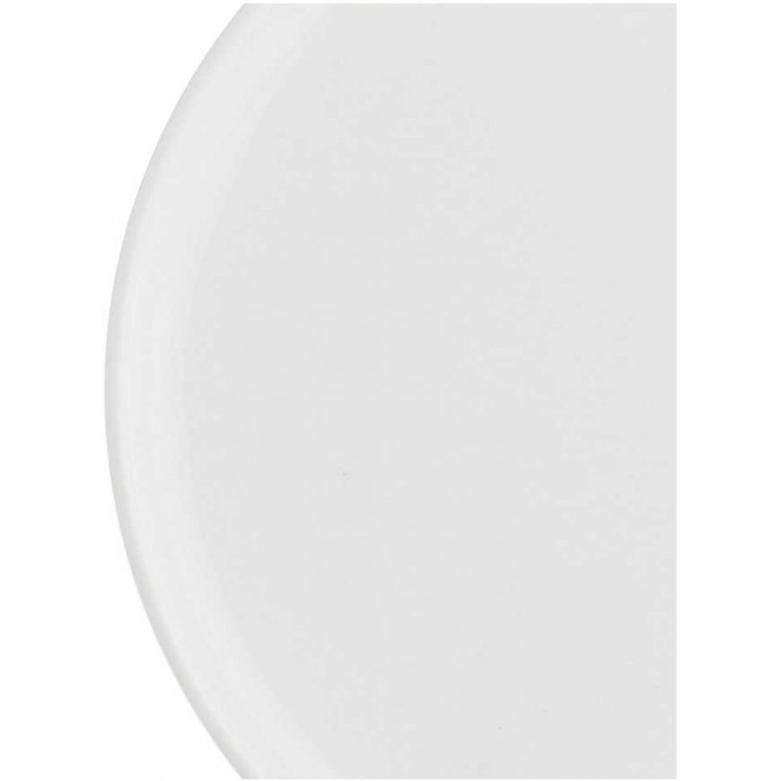 Set of 6 essential gourmet dinner plates - white, 17 cm – 2