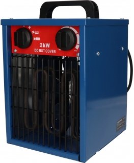 Blaupunkt EH7010 Indoor Black, Blue, Red 2000 W Fan electric space heater