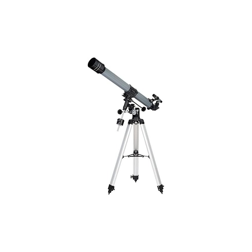Akromaatiline refraktor. Ava: 70 mm. Fookuskaugus: 900 mm
