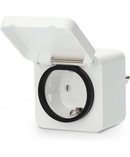 Nedis SmartLife ZBPO130FWT smart socket, 16 A, 3680 W, IP44