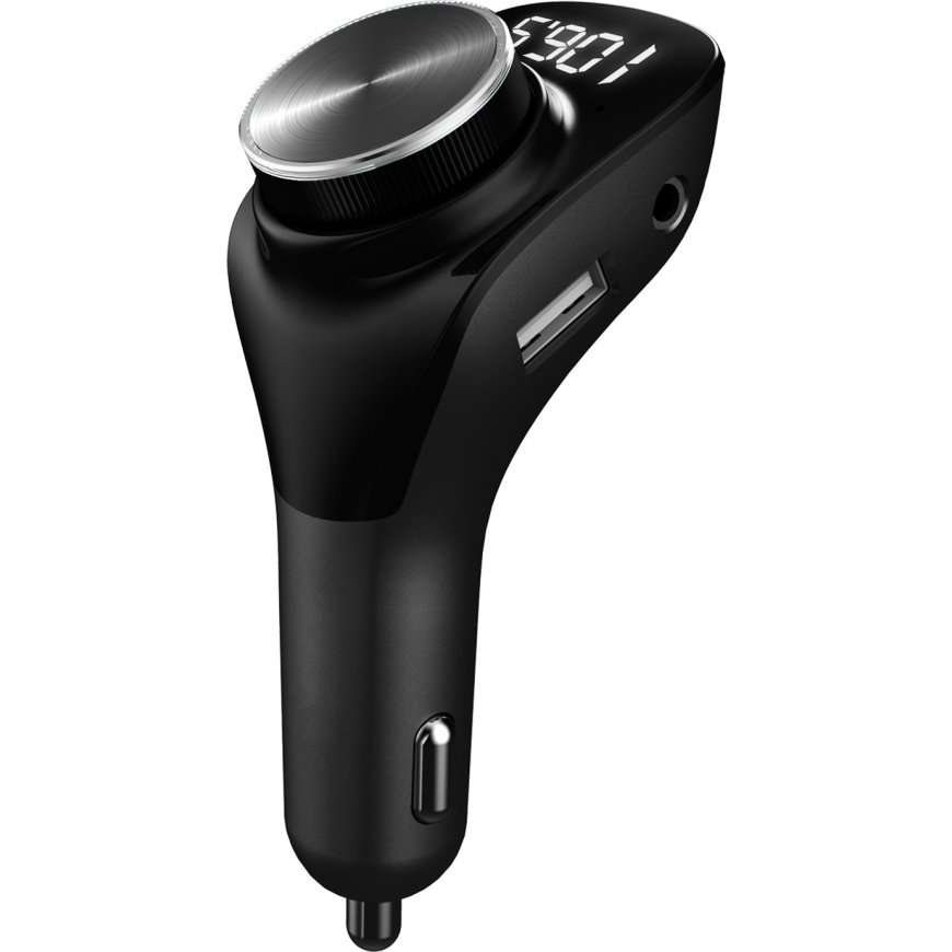 Wave Bluetooth FM transmitter, black