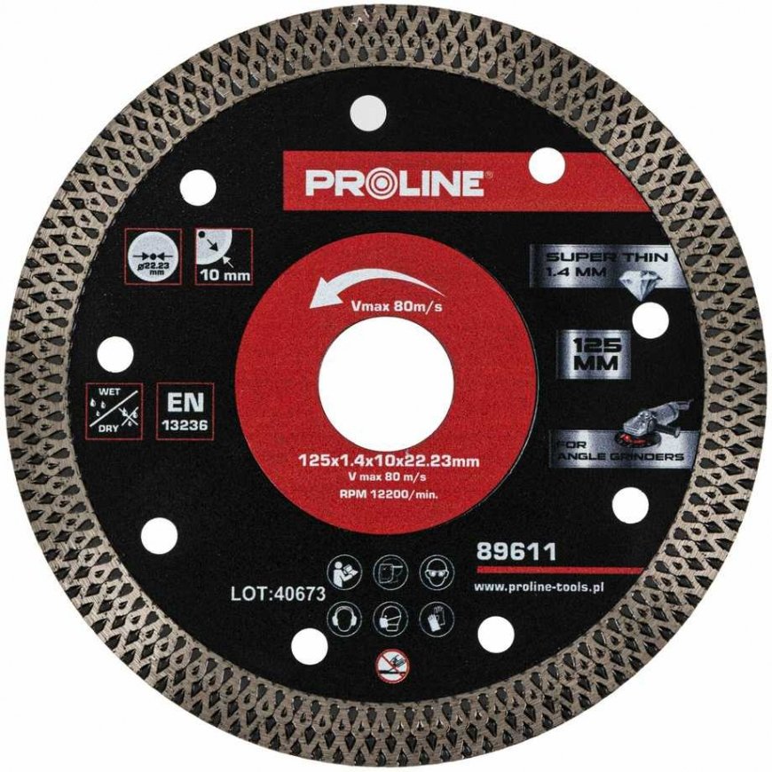 Proline Diamond cutting disc, thin, 125