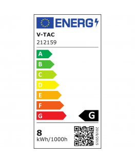 Taśma LED V-TAC SMD5050 300LED RGBW IP20 8W/m VT-5050 60-IP20-8 6500K+RGB 357lm