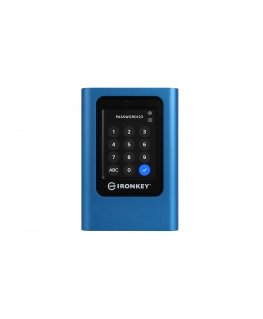 Kingston Technology IronKey Vault Privacy 80 1,92 TB USB tüüp-C 3.2 Gen 1 (3.1 Gen 1) Sinine