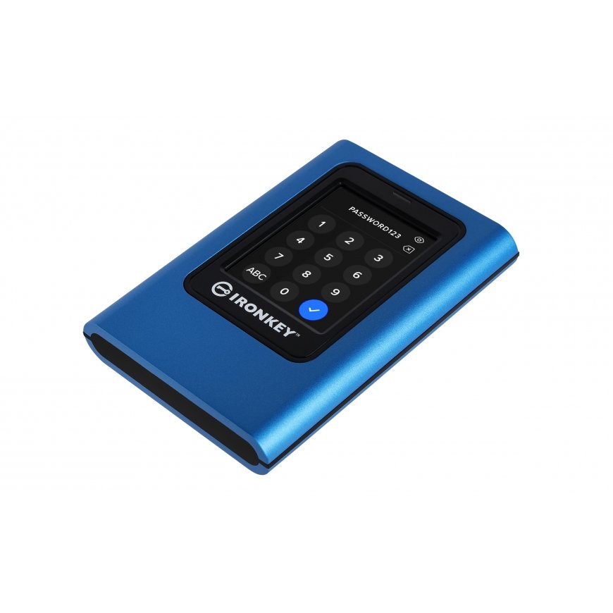 Kingston Technology IronKey Vault Privacy 80 1,92 TB USB Type-C 3.2 Gen 1 (3.1 Gen 1) Синий – 3