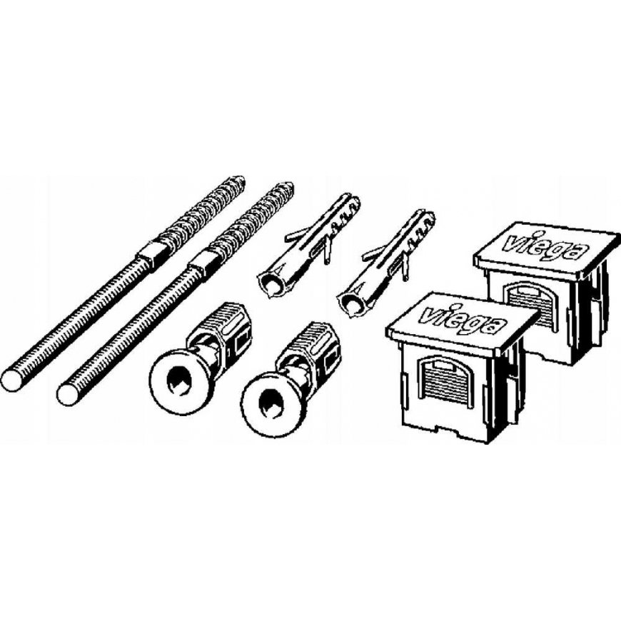 WC frame VIEGA holders, Prevista Dry – 2