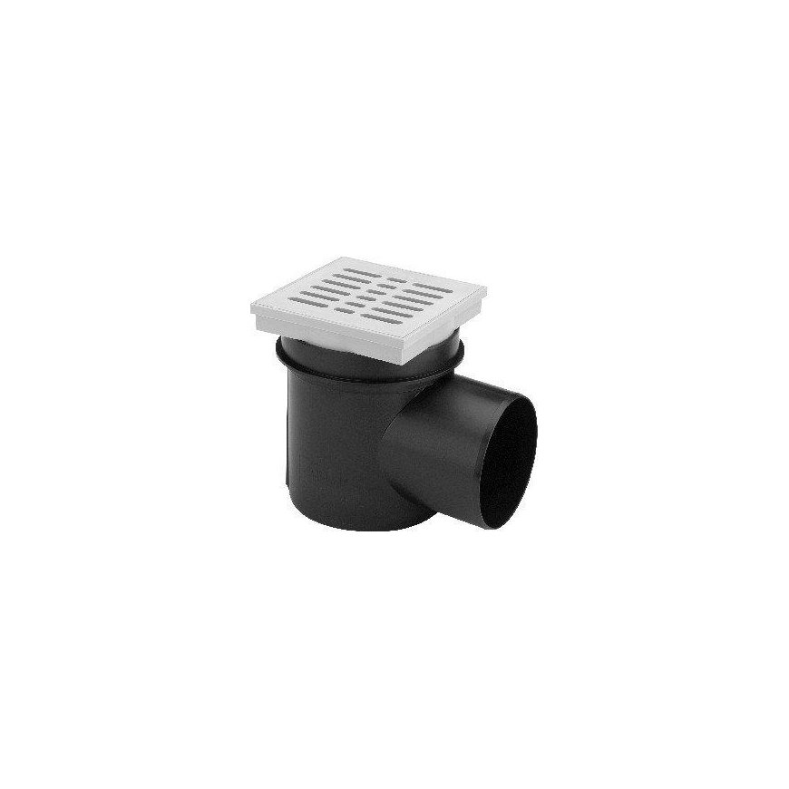 Horizontal trap with plastic grating VIEGA, d 100 – 3