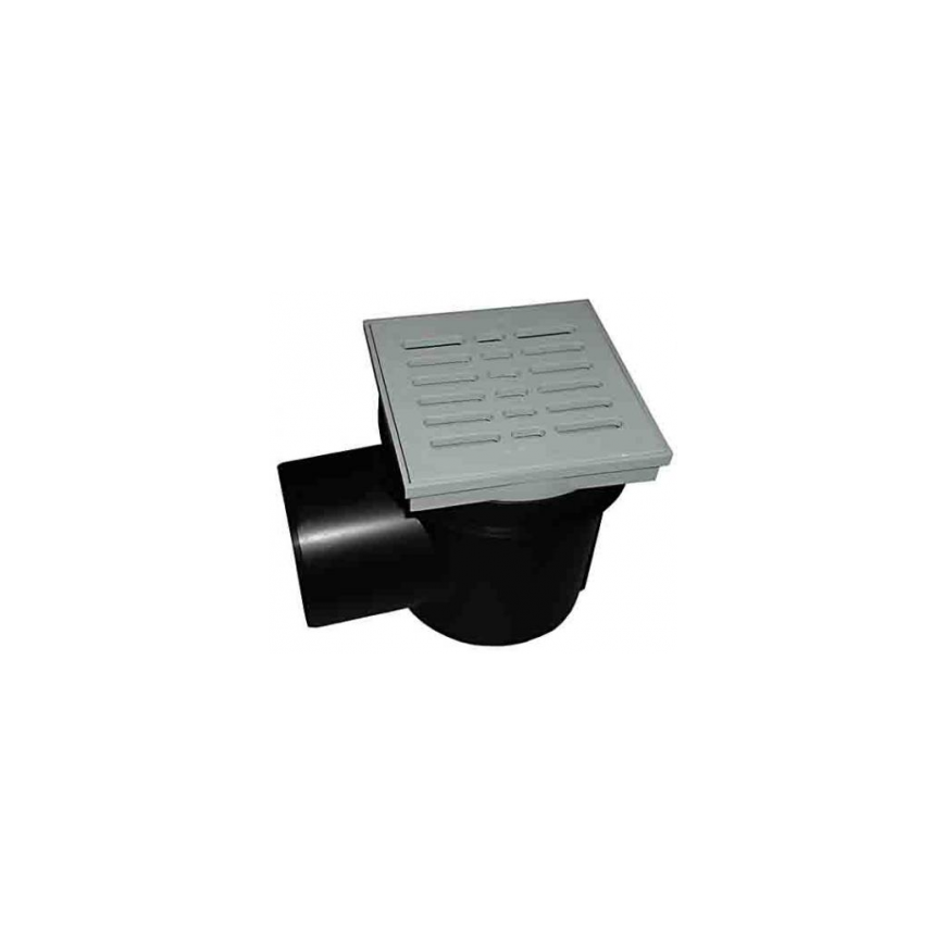 Horizontal trap with plastic grating VIEGA, d 100 – 4