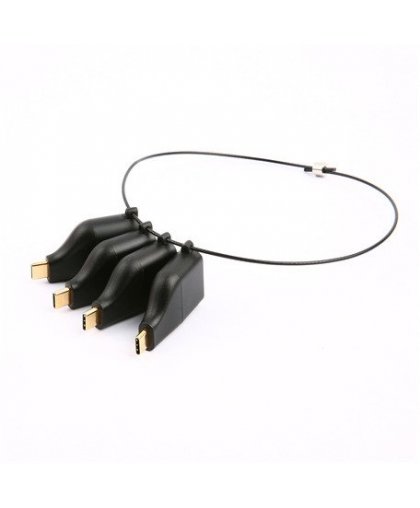 DELTACO OFFICE USB-C adapter ring, mDP