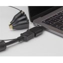 Deltaco Office USB-C - mDP, DP, VGA, HDMI adapteri rõngas Deltaco Office USB-C - mDP, DP, VGA, HDMI adapteri rõngas