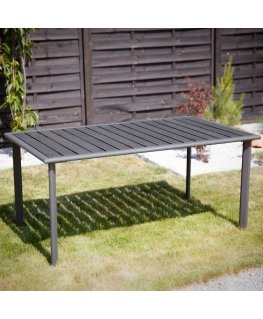 Garden table 160 x 90 Solar antracytowy PATIO