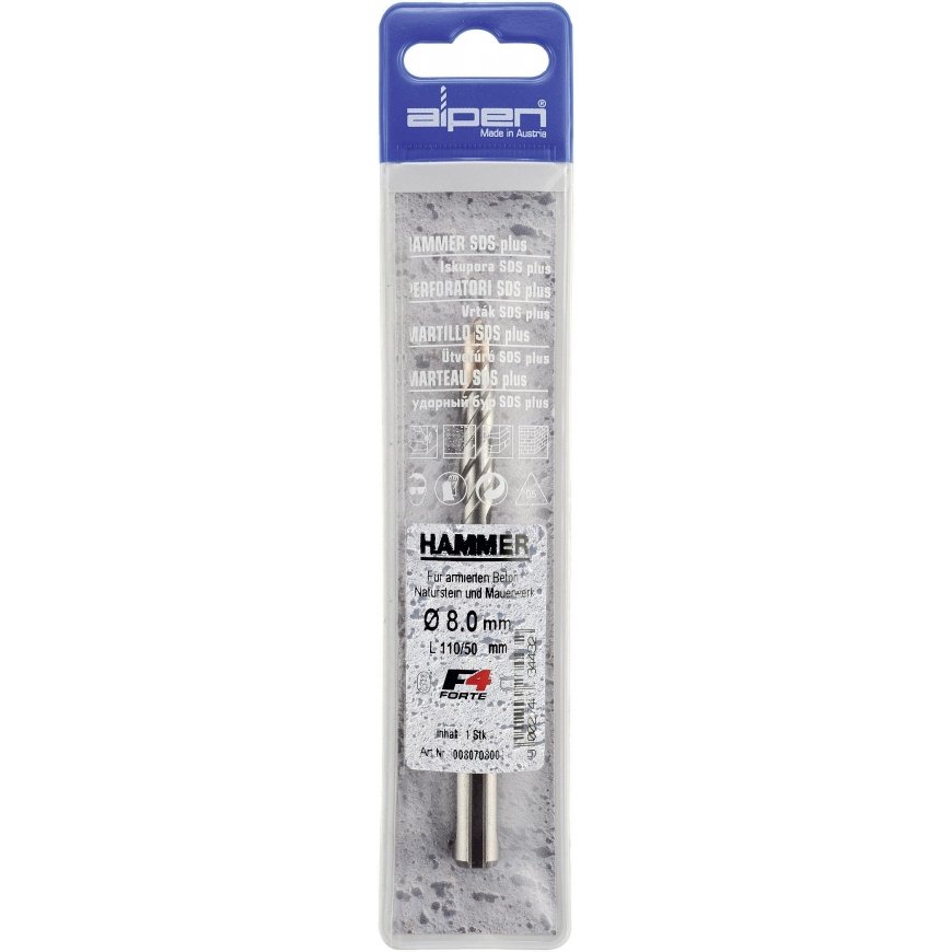 Concrete drill SDS+ 6x310/250 ALPEN 84700600100 – 5