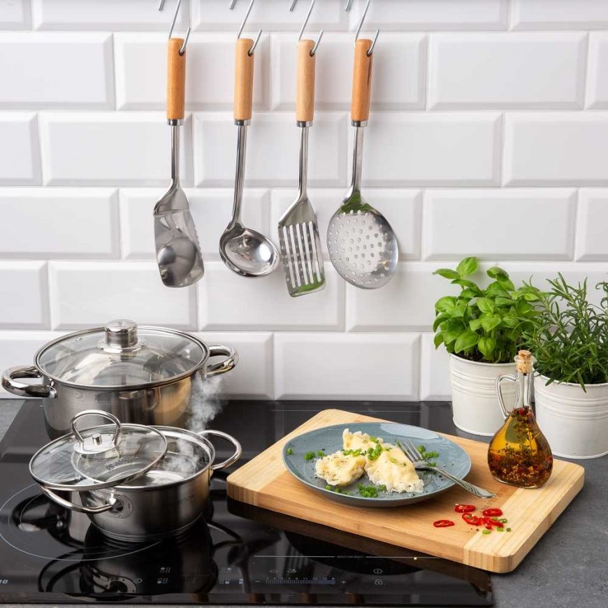 Set of przyborów kuchennych Natural 4-elementowy AMBITION – 4