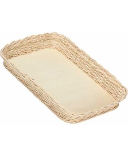 Pintas krepšelis midollino kepimo indui - rudas, 39 cm