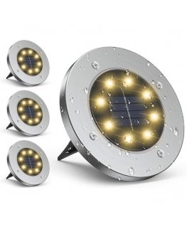 Saska Garden SOLAR LAMP 4 LED SMD FOR DRIVING INTO THE GROUND SET OF 4 PCS