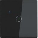 Orno Tuya Smart Home vienas „Wi-Fi“ įleidžiamas jungiklis, juodas Orno Tuya Smart Home vienas „Wi-Fi“ įleidžiamas jungiklis, juodas