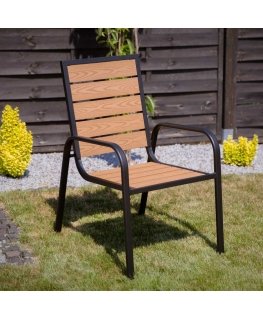 Krzesło ogrodowe Solar brown PATIO