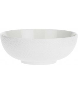 WHITE PORCELAIN STONES Set of 2 pcs. salad 22 cm
