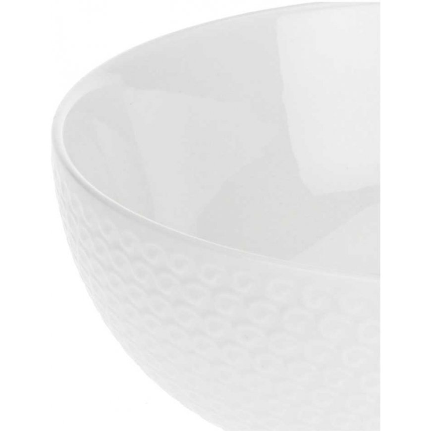 WHITE PORCELAIN STONES Set of 2 pcs. salad 22 cm – 2