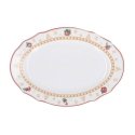 LA PORCELLANA BIANCA CHRISTMAS EDITION Oval tray 32 cm LA PORCELLANA BIANCA CHRISTMAS EDITION Oval tray 32 cm
