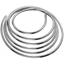 Chromuotas vamzdelis Schell, 5 m, d 10mm, rulone Chromuotas vamzdelis Schell, 5 m, d 10mm, rulone