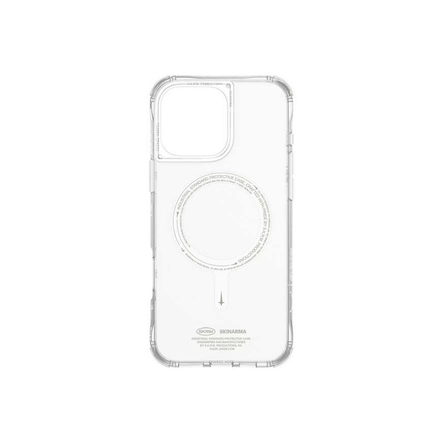 Skinarma Saido Apple iPhone 16 Pro 6.3" Magnetic Charging case green (niteglow) – 2
