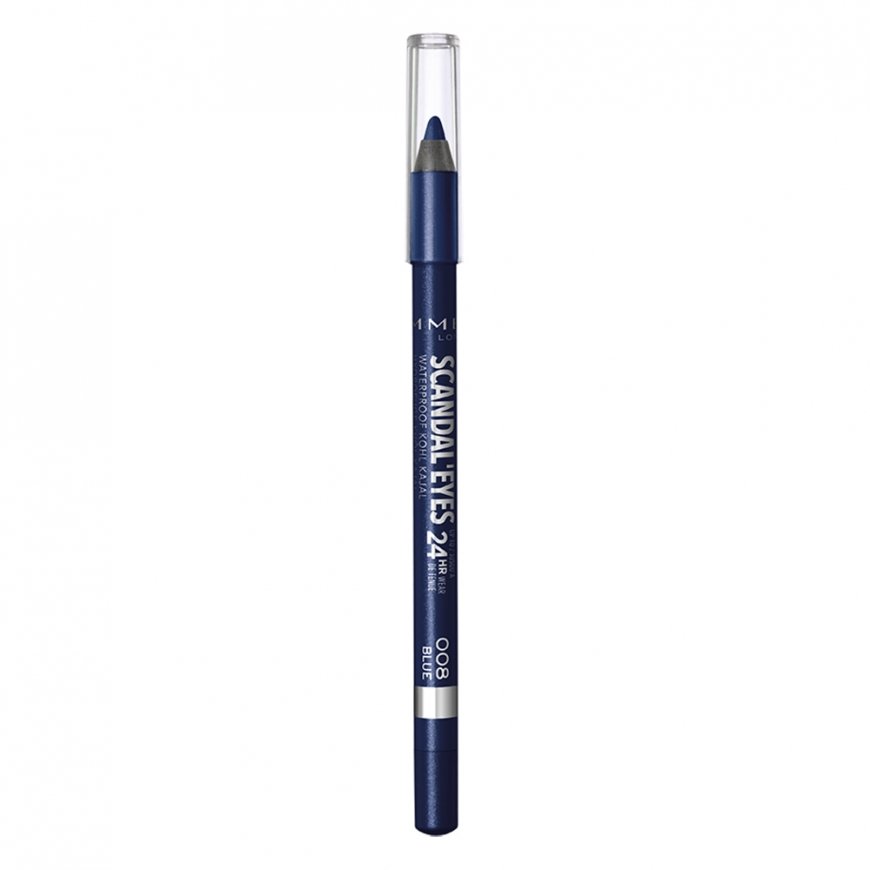 Rimmel Scandaleyes Waterproof Kohl Kajal silmapliiats 1,2 g 008 Blue