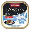 ANIMONDA Vom Feinsten Adult Pieniņi ar vistas un piena pildījumu - mitrā barība kaķiem - 100g ANIMONDA Vom Feinsten Adult Pieniņi ar vistas un piena pildījumu - mitrā barība kaķiem - 100g