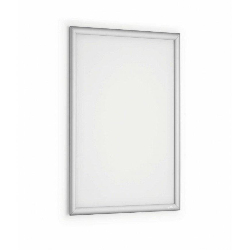 Durable 500823 seinäkehys 450 x 625 mm Suorakulmio Hopea Alumiini