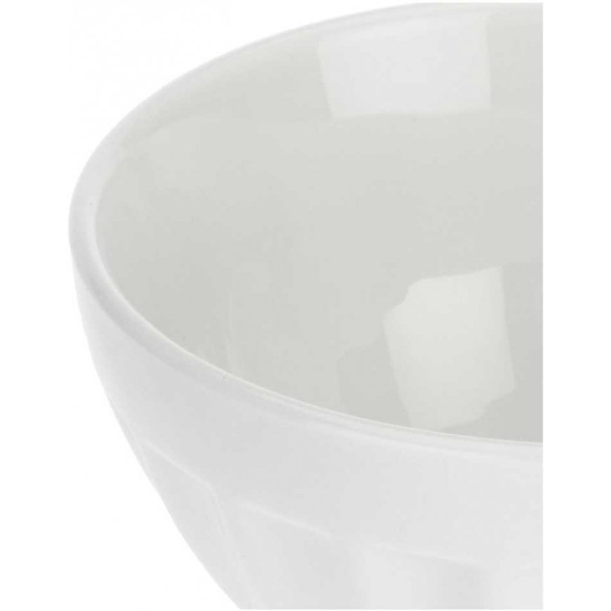 Set of 6 small round cake bowls - white, 8 cm – 2