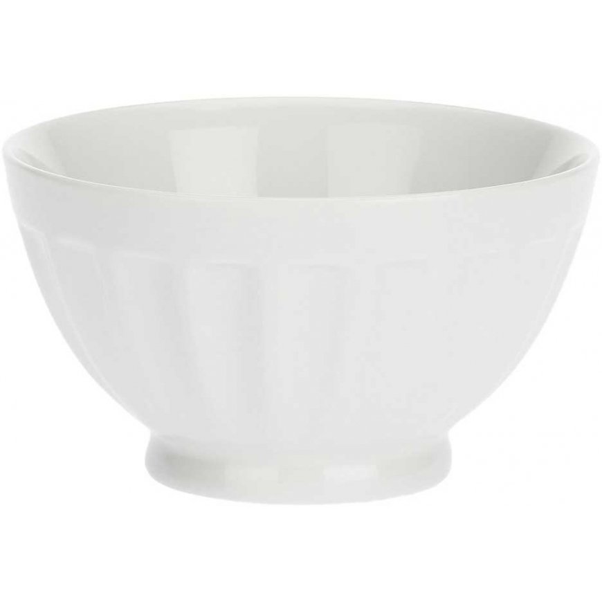 6 mažų apvalių pyrago dubenėlių rinkinys - baltos spalvos, 8 cm – 3