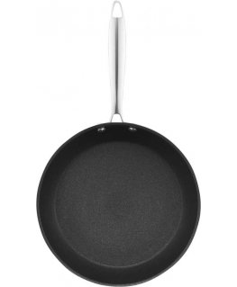 Qualum Basic coated frying pan For curly hair 28 cm AMBITION