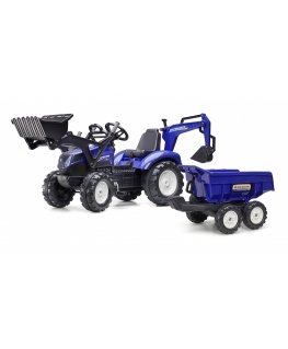 Falk New Holland 3090W Keinu- ja ratsastuslelu Päällä istuttava traktori