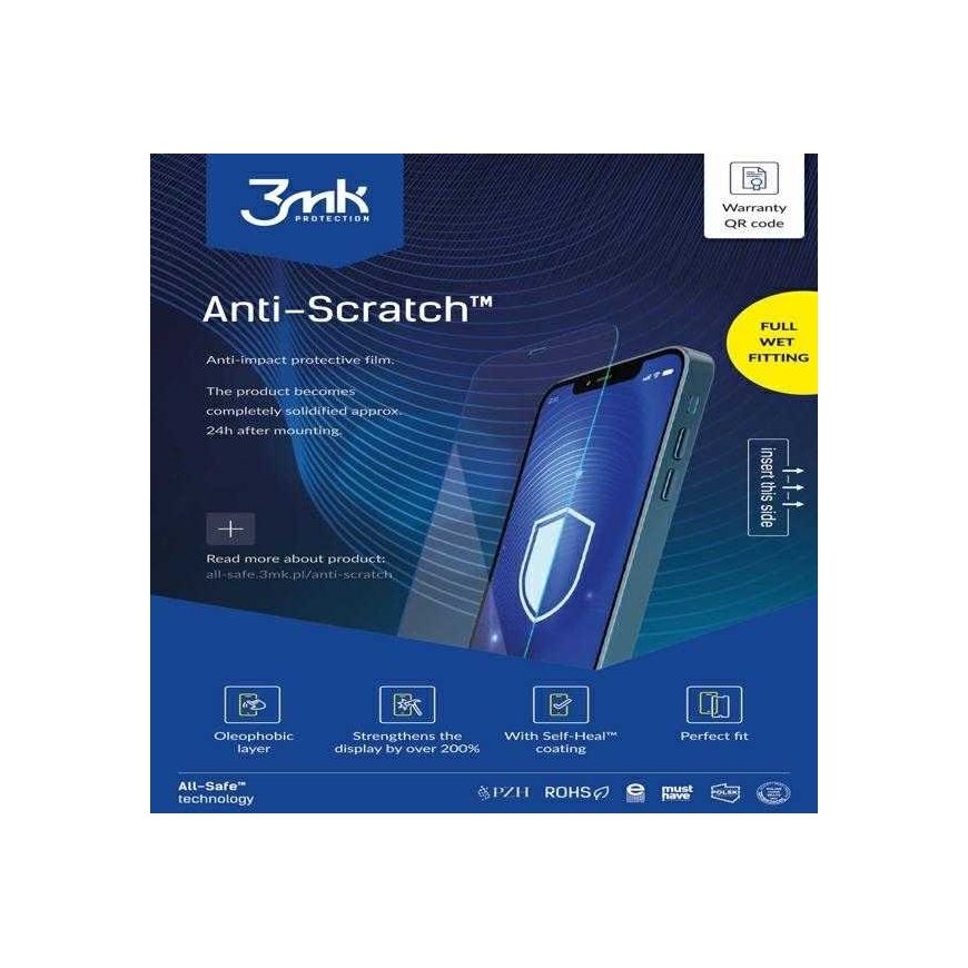 3MK "all in one" scratch-resistant phone wet assembly 5 pcs. – 2