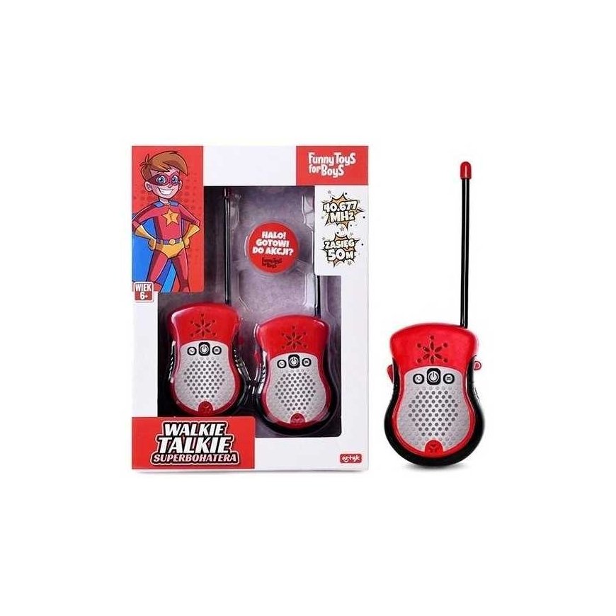Artyk WALKIE TALKIE superhero, 2 pcs