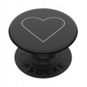 PopSockets White Heart Black Passiiviteline E-kirjan lukija, Matkapuhelin/älypuhelin, Tabletti/UMPC PopSockets White Heart Black Passiiviteline E-kirjan lukija, Matkapuhelin/älypuhelin, Tabletti/UMPC